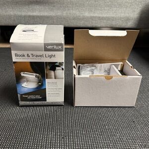 Verilux Full Spectrum Book and Travel Light 2 Level Brightness Protective Case